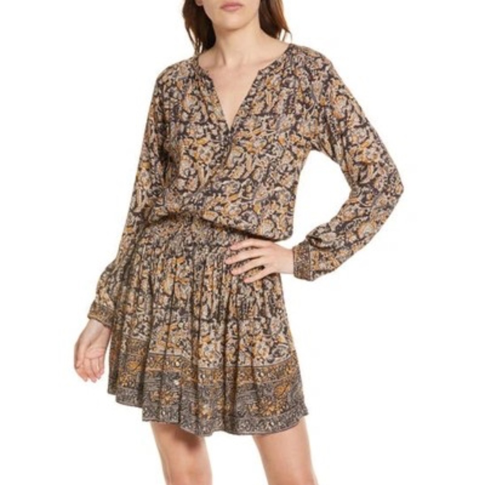 Faherty Montara Dress in Blue Bordeaux floral - Size XS - NWOT